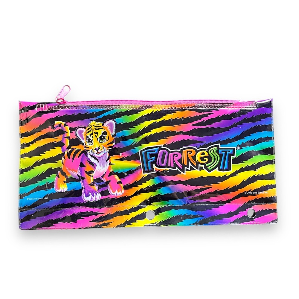 Lisa Frank Rainbow Tiger Pencil Case